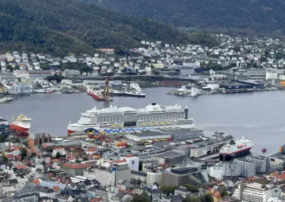 AIDA Perla Aussicht Bergen