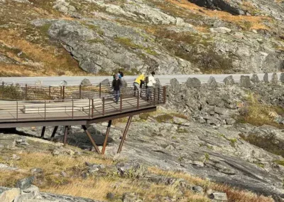 Trollstigen Platform an der Spitze