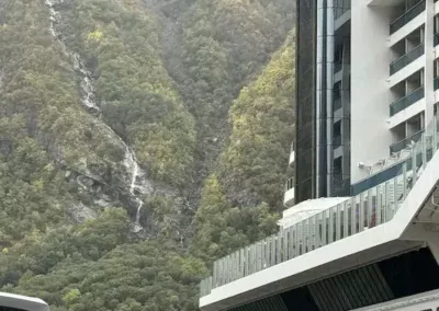 Norwegen Reise Eidfjord Hafen