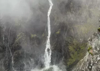 Norwegen Reise Voringsfossen Wasserfall