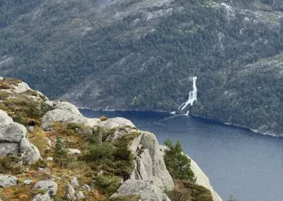 Norwegen Reise Preikestolen Lysefjord