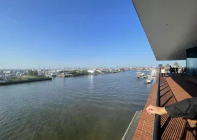 Hamburg Elbphilharmonie Aussichtsplatform