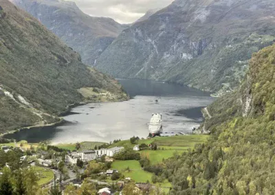 Geiranger Fjord Aussicht