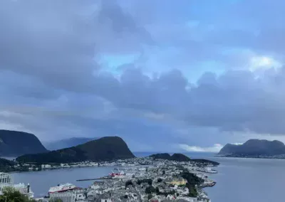 Alesund Hausberg Aksla Aussicht