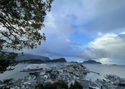 Alesund Hausberg Aksla Aussicht