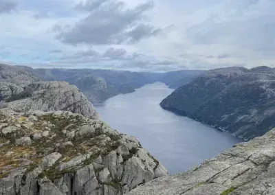 Norwegen Reise Preikestolen Lysefjord