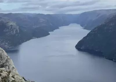 Norwegen Reise Preikestolen Lysefjord