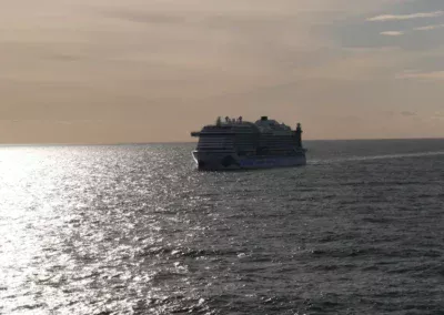 Norwegen Reise Schwesterntreffen mit AIDA Prima