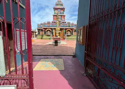 Hindu-Tempel Tamoul Shri Maha Badra Karli in Saint-Pierre